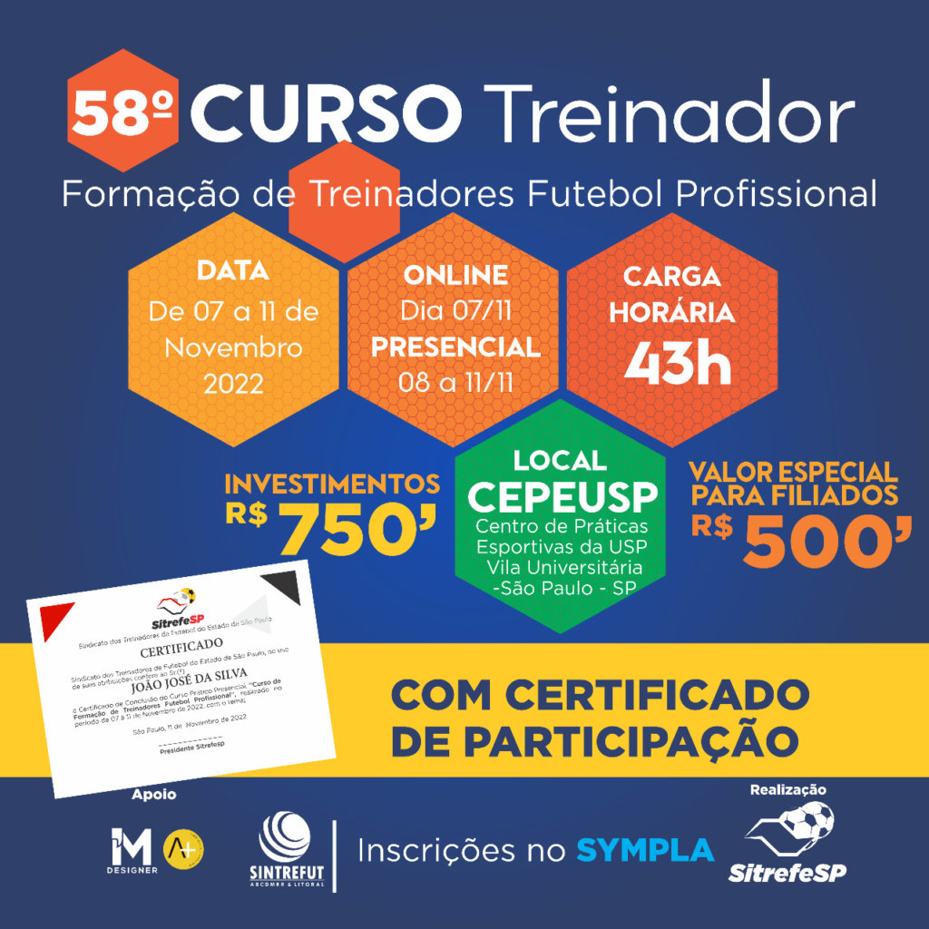 Listagens de cursos on-line e mestrado para treinadores e esportes -  FutbolLab